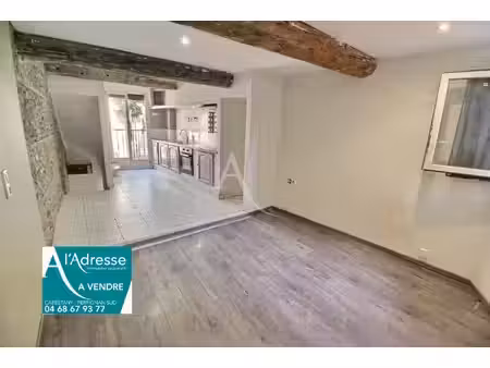 a vendre aucoeur de cabestany maison de village en r+1