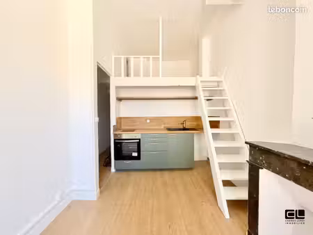 appartement 1 pièce 19 m²