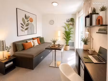 studio 1 pièce 18 m²