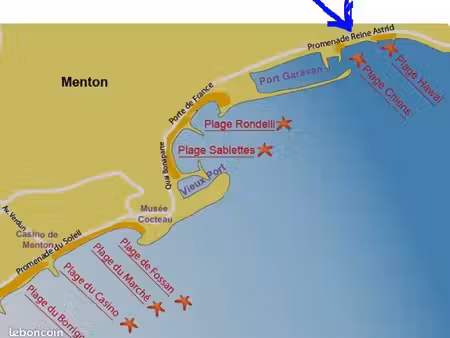 appartment in fench riviera - menton garavan (quiet residential) / appartement - menton ga