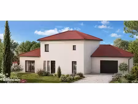 projet de construction d'une maison 123 m² avec terrain à genas (69)