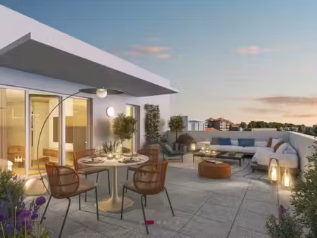 appartement t3 avec grande terrasse de 60 m²
