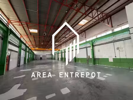vente entrepôt 1300m²