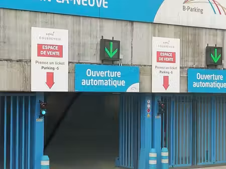 place de parking intérieure à ottignies-louvain-la-neuve