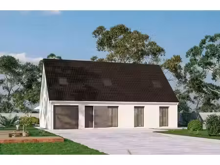 terrain avec maison neuve à vendre