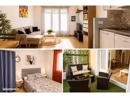t2 36 m² avec terrasse 9 m² – saint-cyr-sur-mer – proche plage