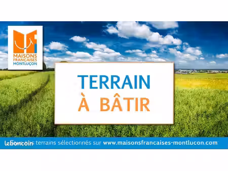 terrain à bâtir de 700 m² à avermes (03)
