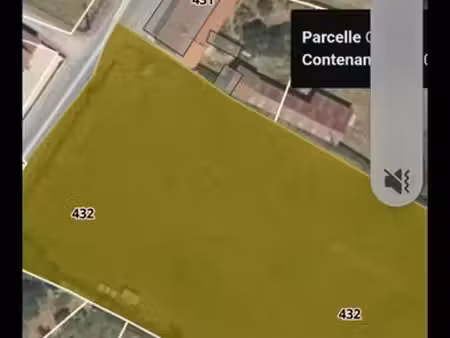 terrain constructible plus terrain agricole