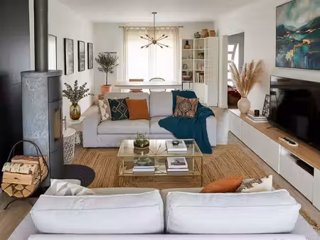 maison 5 pièces 121m² rénovée avec spa de nage