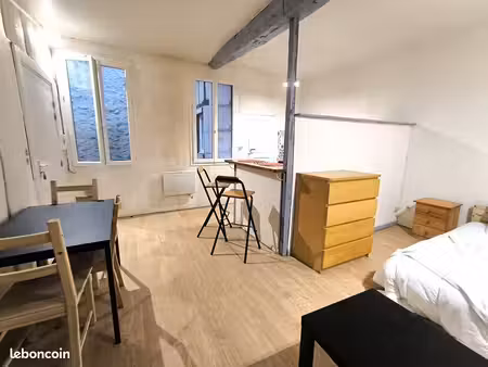 studio meublé – 750 m iut – haute ville