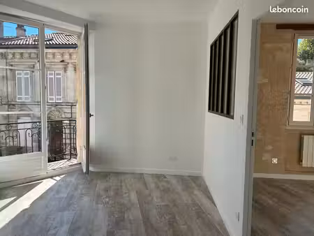 t1bis 27m2 à 3min arrêt st bruno bordeaux