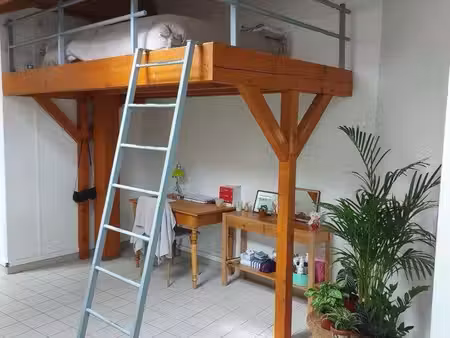 grand studio avec mezzanine hyper centre ville