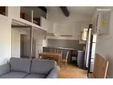 location t1 bis / t2 meublé avec mezzanine – disponibilité immédiate