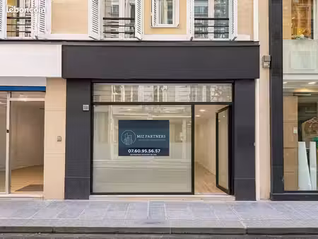 local commercial 50 m² paris 2ème