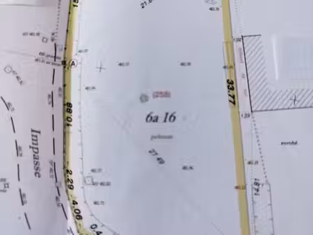 terrain constructible 616m² a vescemont