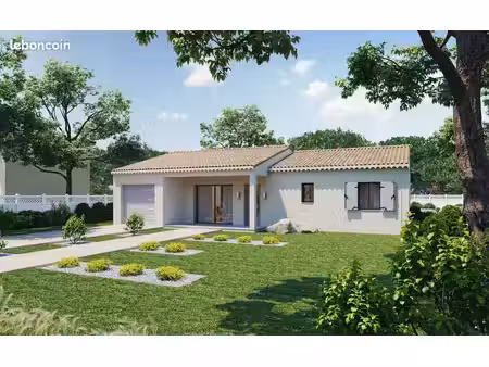 maison 95 m² avec terrain à la brillanne (04)