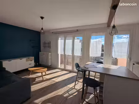 t3 rénové 55 m² – gap centre – vue montagnes (ceuse) – sud – grand garage