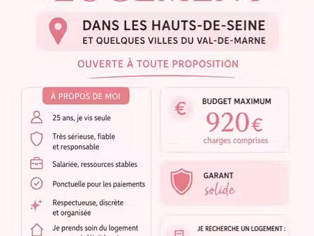 recherche appartement studio ou t2