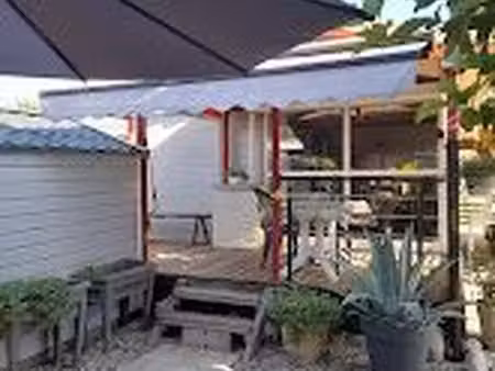 mobil home + parcelle