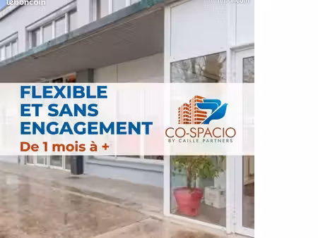 bureau équipés et sans engagement- de 15 à 19m² troyes
