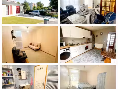 maison 4 pièces 83 m²- 3 chambres-jardin clos 180 m²-gare 5 mn