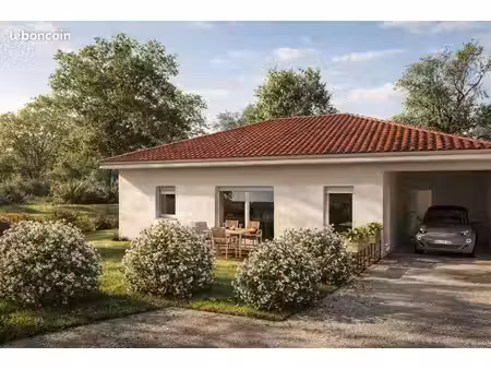 projet de construction d'une maison 87 m² avec terrain à davezieux (07)