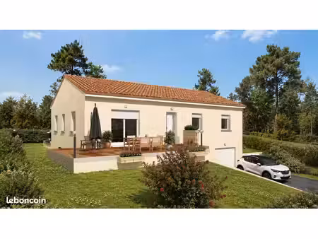projet de construction d'une maison 90 m² avec terrain à vinzieux (07)