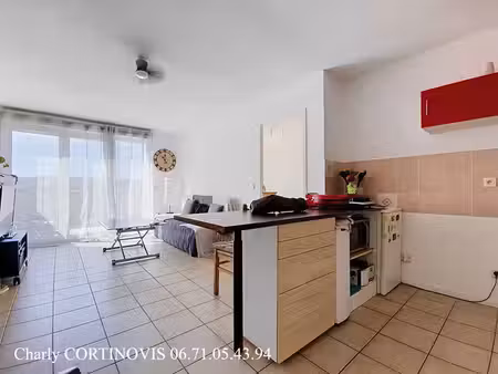 à vendre - t2 de 39 m² avec grande terrasse et garage