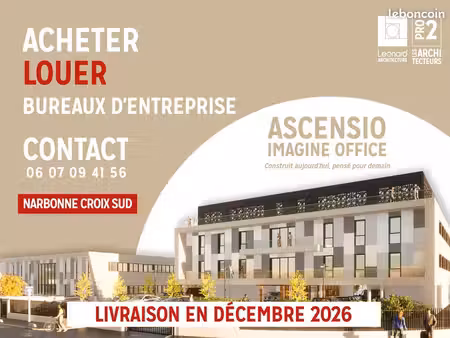 locaux professionnels a narbonne
