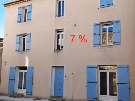 meyrannes (30)   immeuble de rapport de 264 m² (4 lots)   excellent dpe (c/a) ? compteurs 