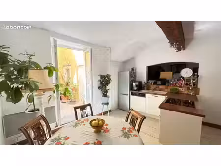 appartement t3 patio ascenseur carcassonne centre 95m2