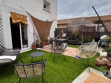 coup de cœur maison de 87 m2 terrasse 37m2 garage montredon des corbières