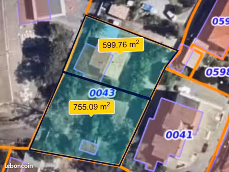 maison 150 m² + terrain 1370 m² divisible — quartier lupino (bastia)