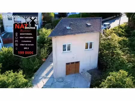 maison 3 pièces 60 m²