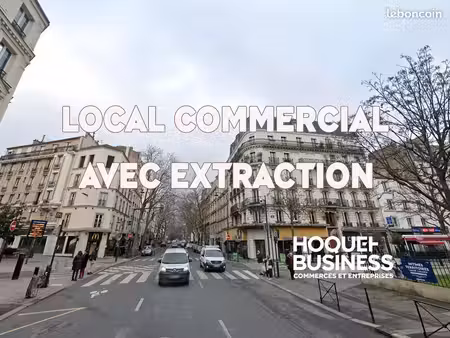 local commercial 100 m² colombes