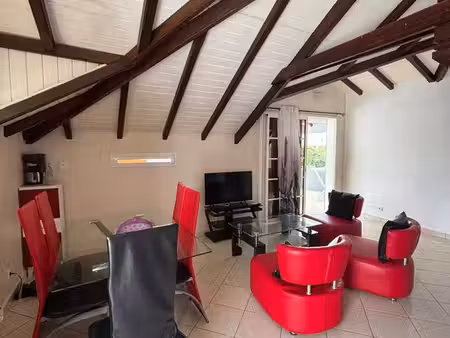 appartement meublé à sainte-anne à louer courte ou longue durée