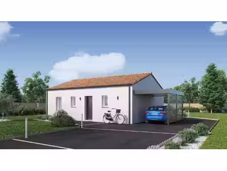 terrain avec maison neuve à vendre