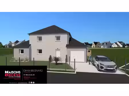 terrain avec maison neuve à vendre