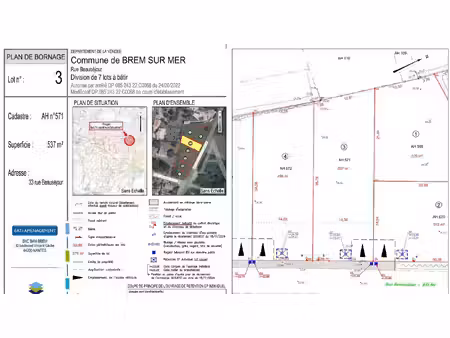 terrain constructible viabilisé à vendre