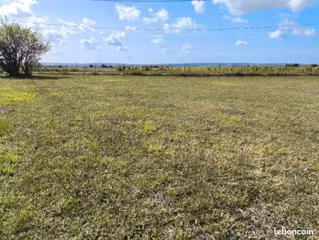 terrain 800 m² chateauneuf sur charente