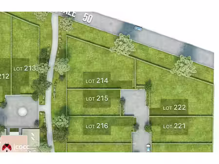 terrain constructible viabilisé à vendre