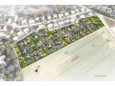 terrain constructible viabilisé à vendre