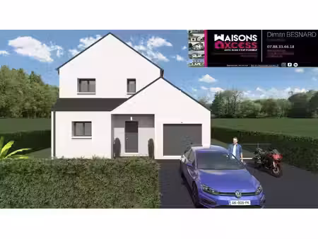 terrain avec maison neuve à vendre