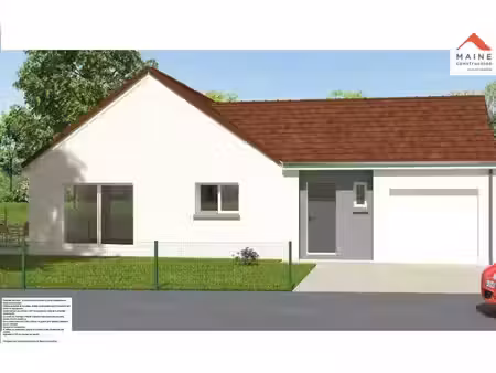terrain avec maison neuve à vendre