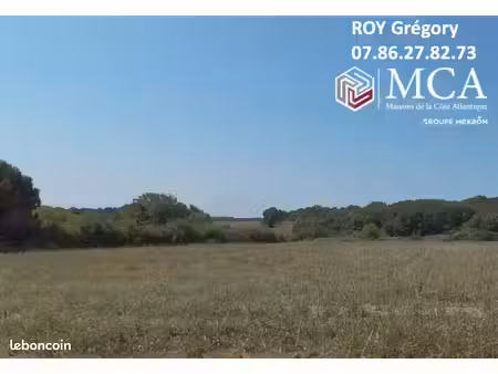terrain 672 m² meursac