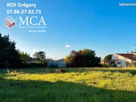 terrain 876 m² saint augustin