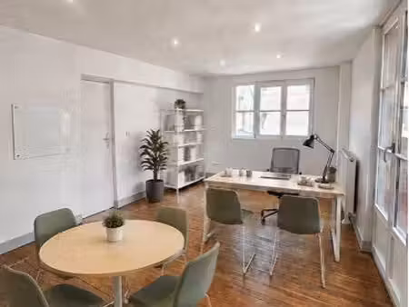 local professionnel 110 m² – 4 bureaux – fibre – centre gonesse