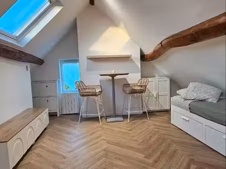 studio meublé - cosy- cergy village- parking privatif - disponible immédiatement