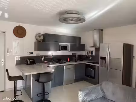 appt à la saline les bains  surface utile de 52m²