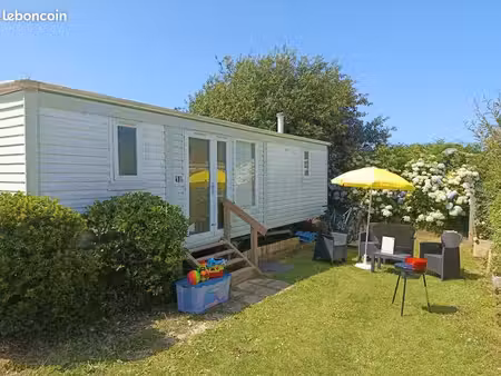 mobil-home 2 chambres à moins de 5 minutes de la mer – site exceptionnel du gouffre de plo